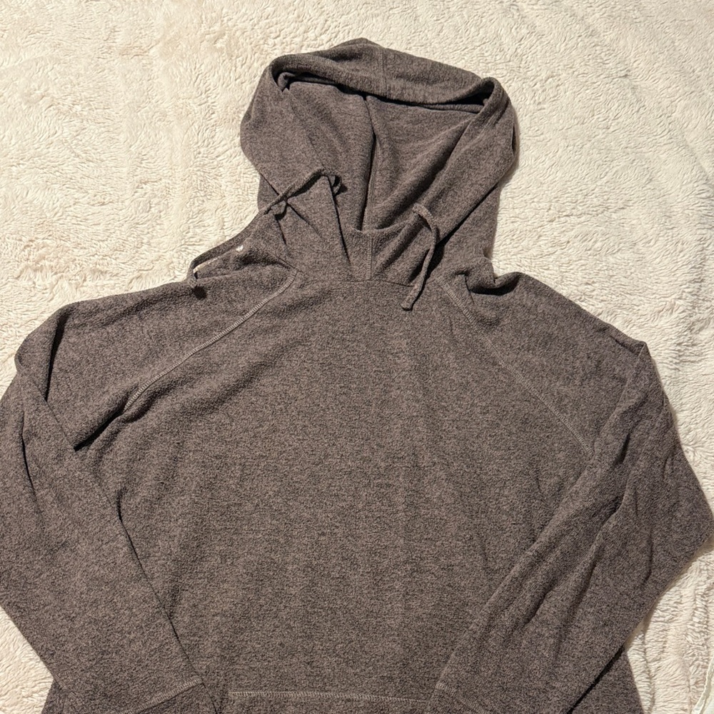 Torrid Pink-Charcoal Knit Hoodie